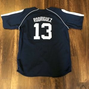 NIKE NY YANKEES BASEBALL JERSEY ALEX RODRIGUEZ #13 SIZE L